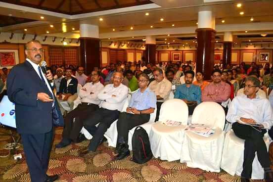 Dr. Muhammed Majeed, Founder and Managing Directior, Sami Labs Ltd. gave the lead talk in the Biotechnology Industries Conclave, held at Trivandrum on the 31st August 2017