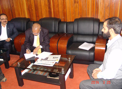 Signing ceremony between Sami Labs, Indian Institute of Integrated Medicine (IIIM), Jammu and Indian Council of Medical Research (ICMR) for licensing of two patents.