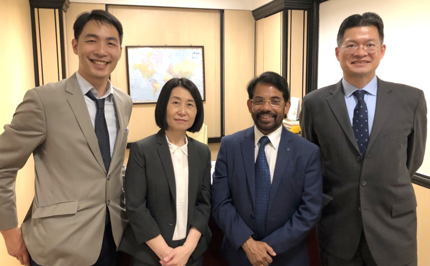 Taipei Medical University team visit Sami Labs