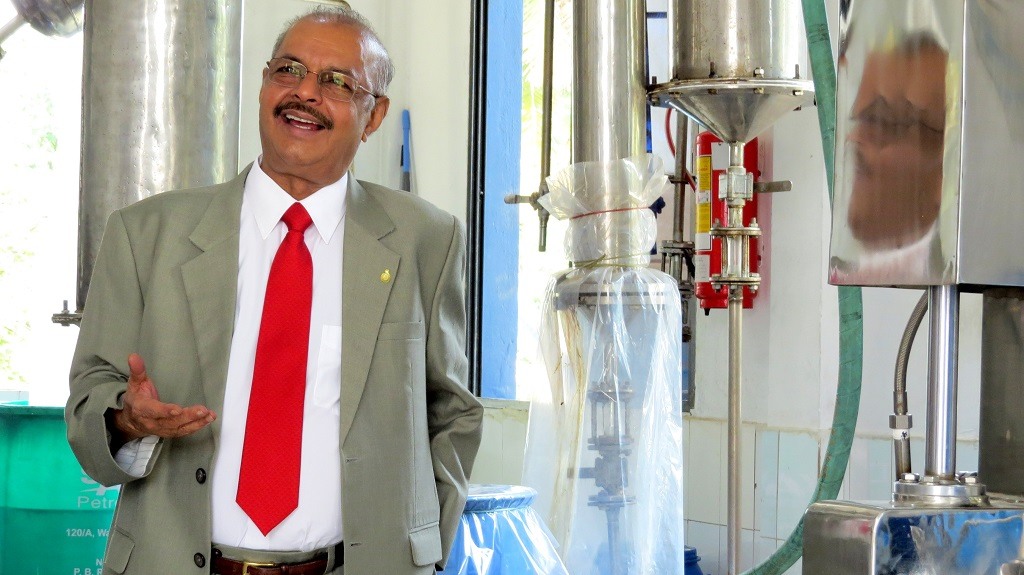 Agitated Nutsche Filter & Drier (ANFD) inaugurated by Dr. Majeed at Sami Labs Corporate R&D office