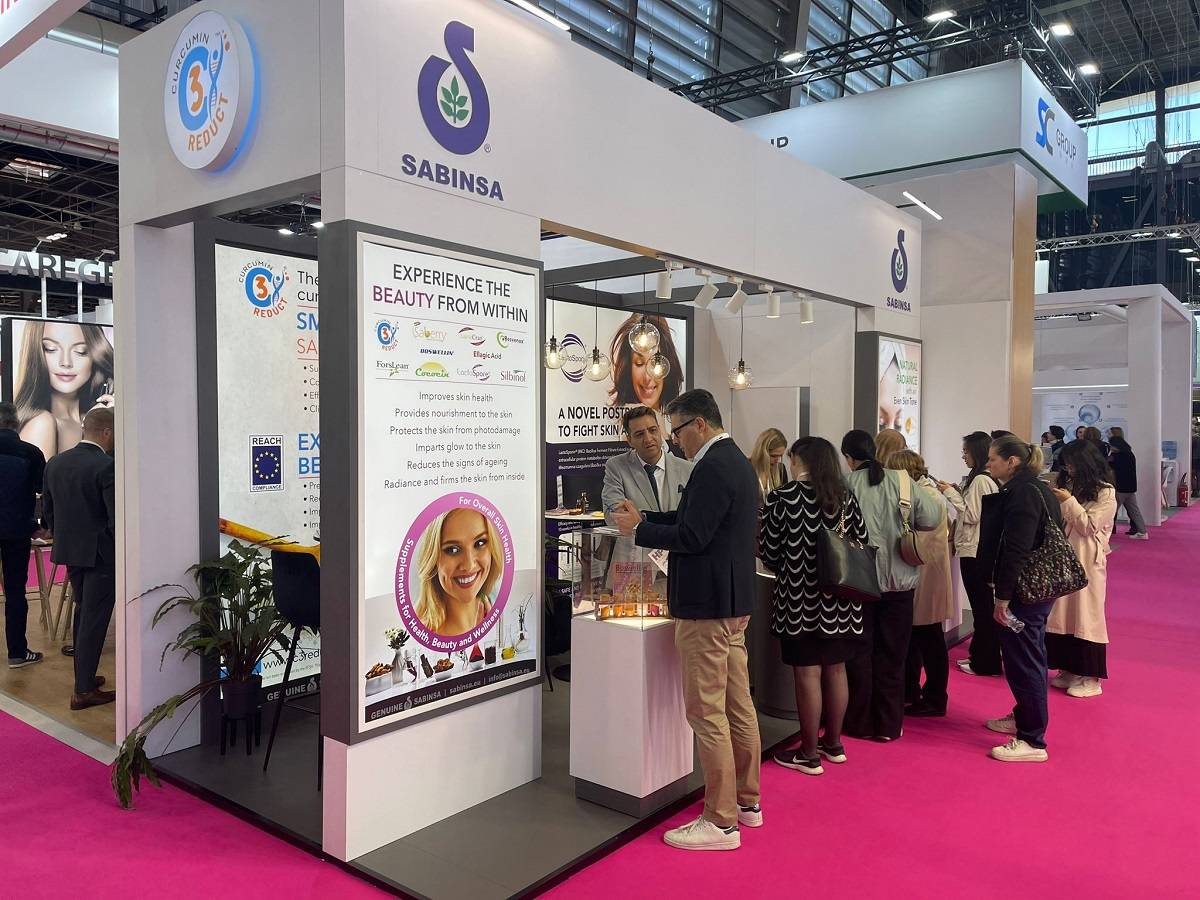 sabinsa-showcases-beauty-ingredients-at-in-cosmetics-paris