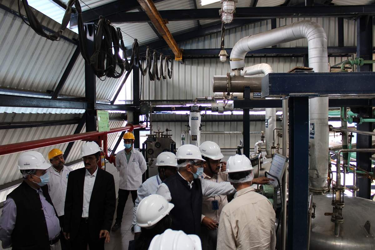 High-level delegation from RoDTEP visits the Sami-Sabinsa Group facility in Karnataka