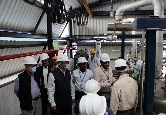 High-level delegation from RoDTEP visits the Sami-Sabinsa Group facility in Karnataka