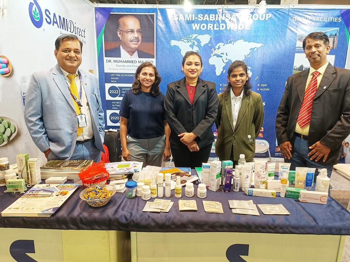 Sami-Sabinsa Group Exhibits at Vitafoods India 2024 Expo, 13 - 15 February 2024, Mumbai, India
