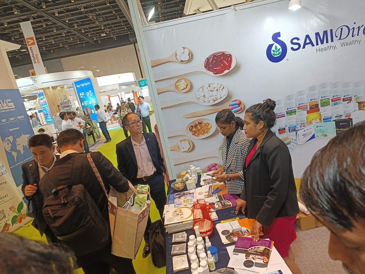 Sami-Sabinsa Group Exhibits at Vitafoods India 2024 Expo, 13 - 15 February 2024, Mumbai, India