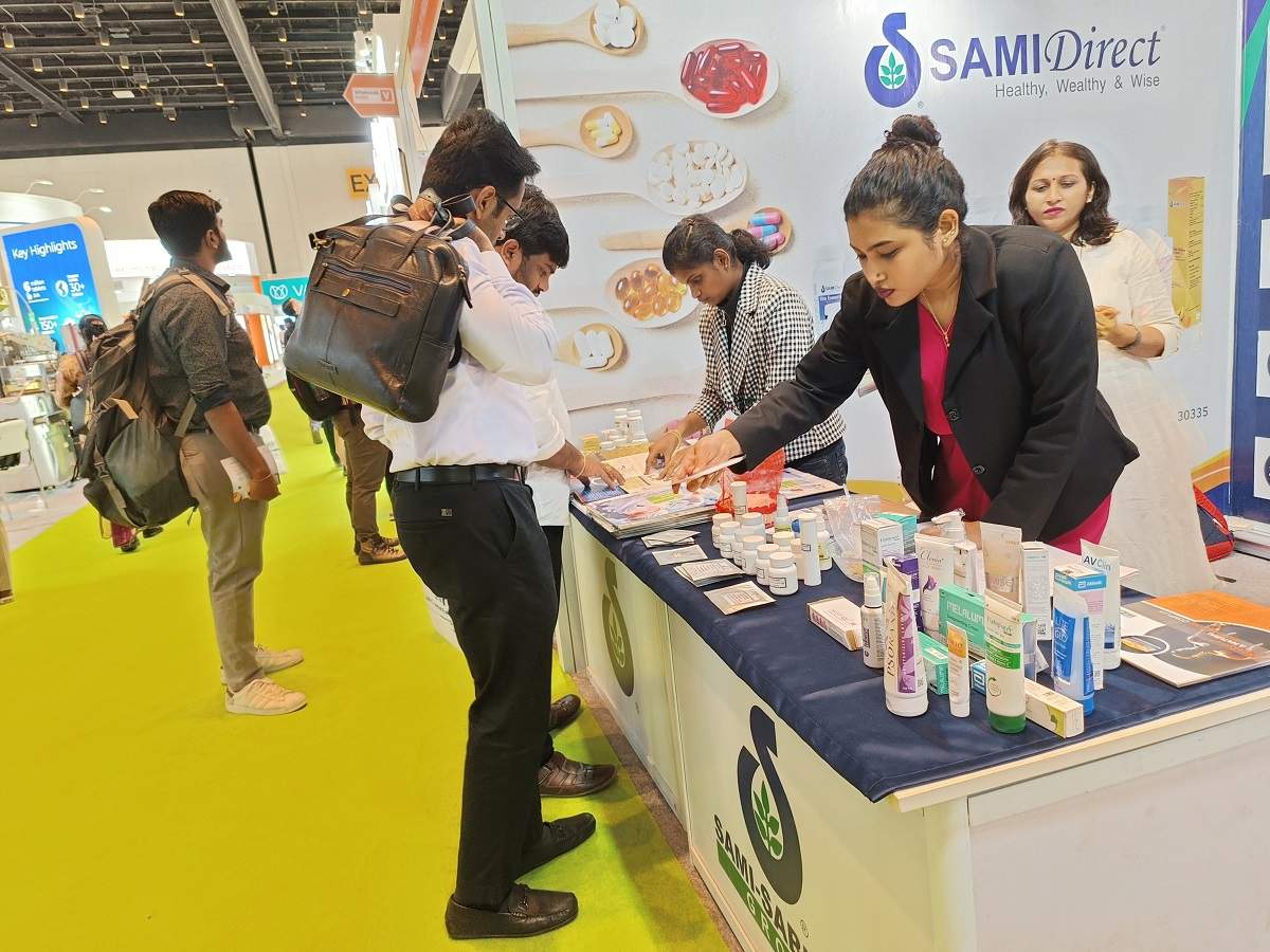 Sami-Sabinsa Group Exhibits at Vitafoods India 2024 Expo, 13 - 15 February 2024, Mumbai, India