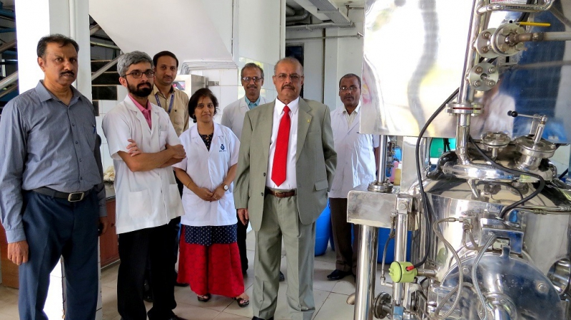 Agitated Nutsche Filter & Drier (ANFD) inaugurated by Dr. Majeed at Sami Labs Corporate R&D office