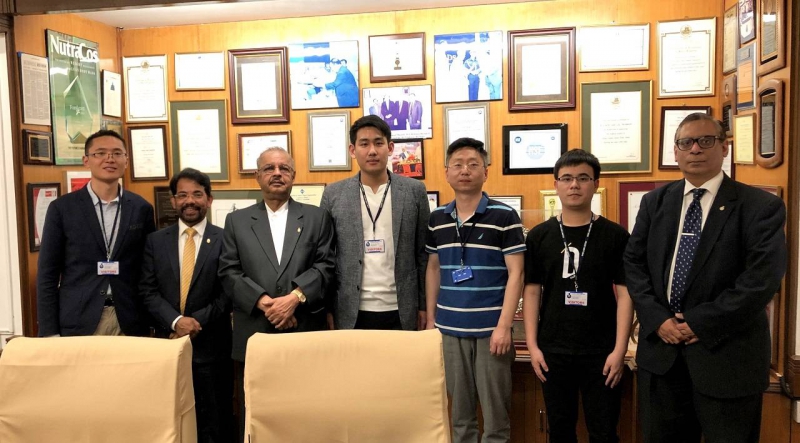 Suzhou Fushilai Team from China visit Sami Labs R&D center