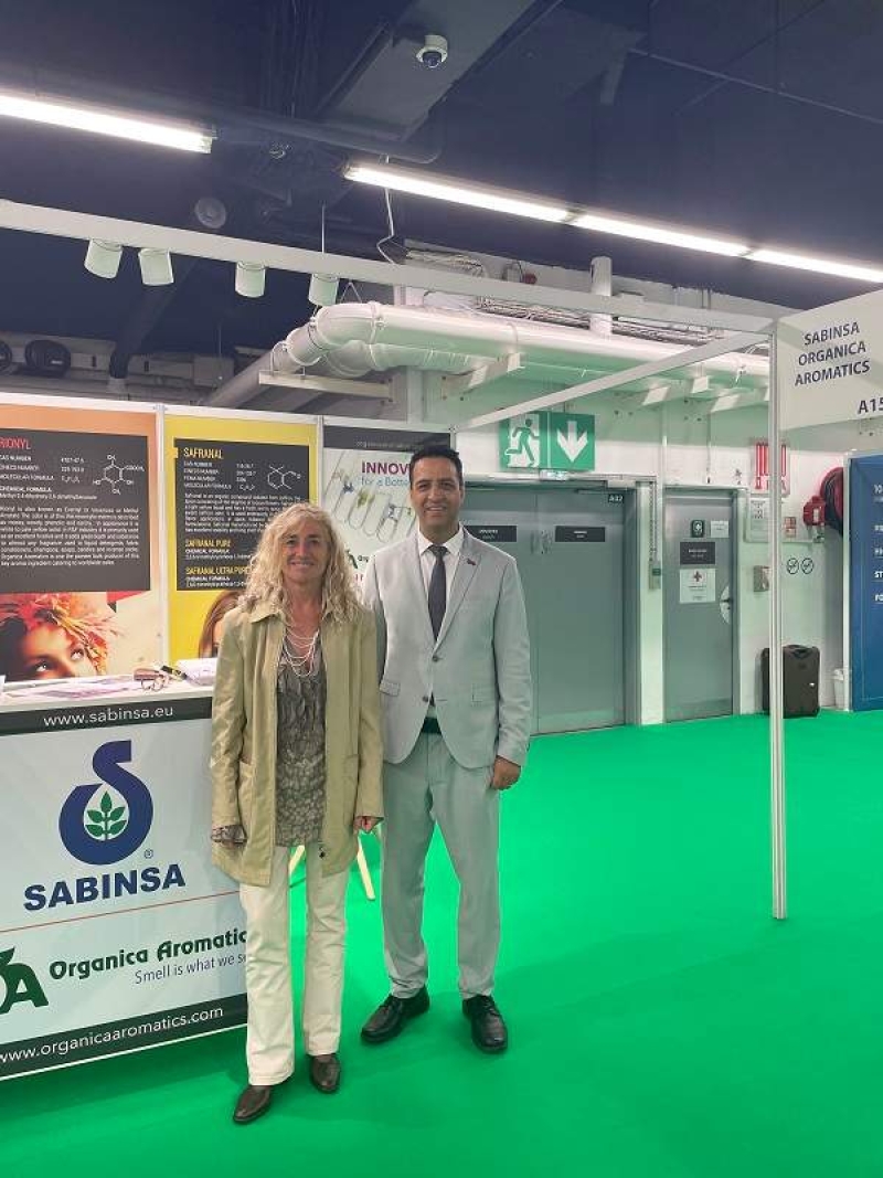 Organica Aromatics in association with Sami-Sabinsa Europe puts up a great show at the SIMPPAR 2023 Expo, Paris