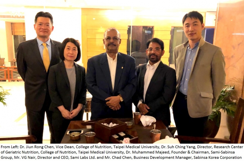 Dr. Jiun Rong Chen and Dr. Suh Ching Yang visited Sami Labs