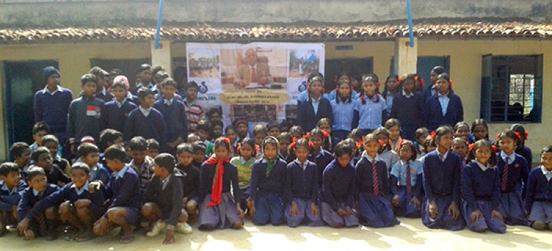 Dr. Majeed Foundation helps to Build a School for the Poor in Kamda Village, Khunti District, Jharkhand
