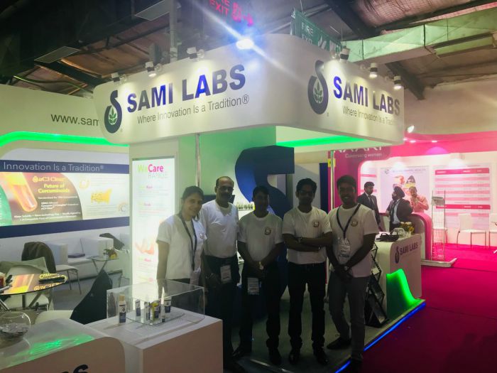 Sami Labs exhibits its potential at CPhI & P-MEC India event