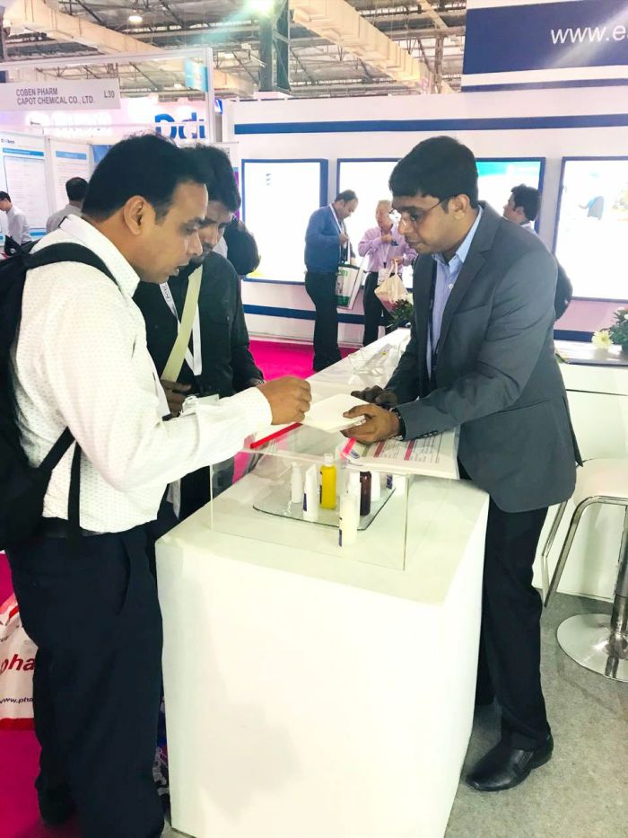 Sami Labs exhibits its potential at CPhI & P-MEC India event