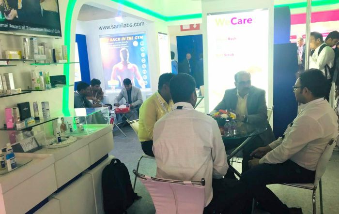 Sami Labs exhibits its potential at CPhI & P-MEC India event