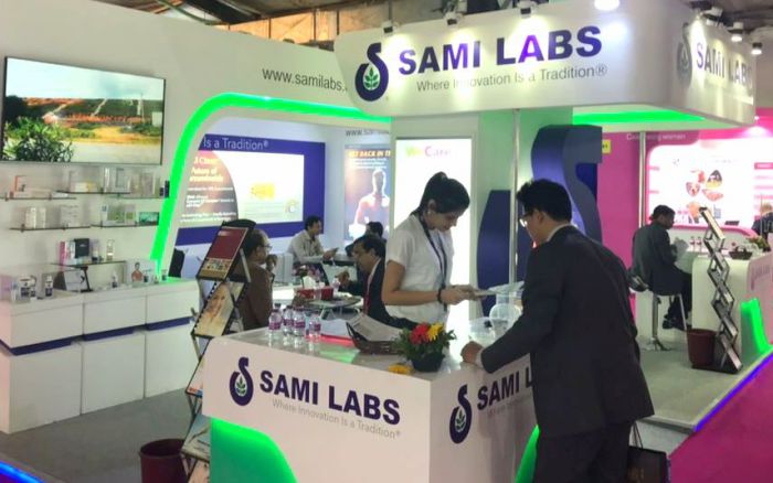 Sami Labs exhibits its potential at CPhI & P-MEC India event
