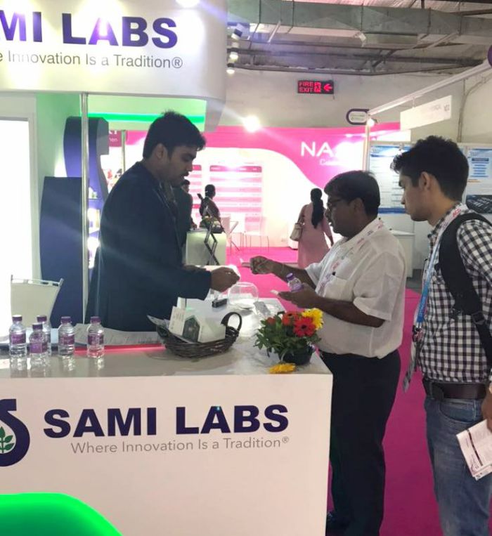 Sami Labs exhibits its potential at CPhI & P-MEC India event
