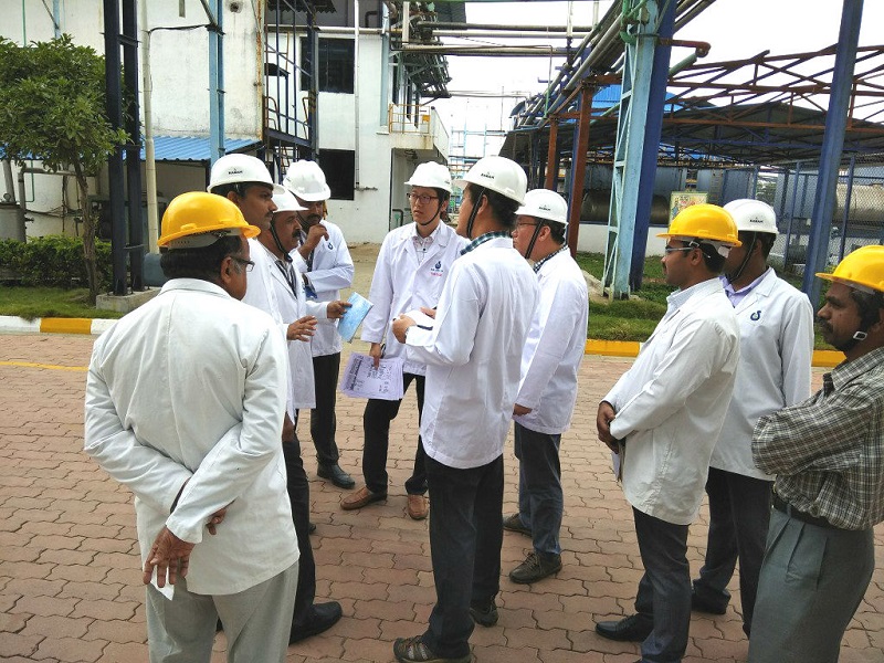 Korean Agency of HACCP Accrediation and Services (Korean FDA) visit our Kunigal facility on Nov 15th, 2017 to inspect the production