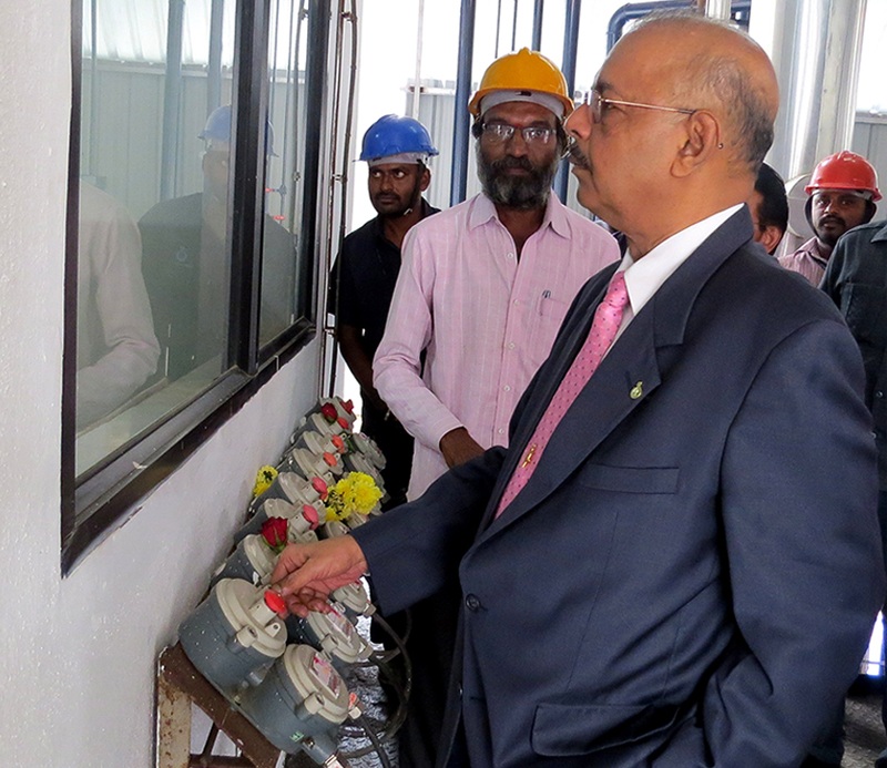 Dr. Muhammed Majeed, Founder & Chairman, Sami-Sabinsa Group inaugurates new Solvent Extraction Plant in Dobaspet, Bangalore