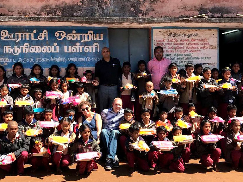 Sabinsa's President-Worldwide, Mr. Shaheen Majeed, Takes to the Field and to the School Kids, in a New Upcoming 2018 Video Hosted by New Hope Network