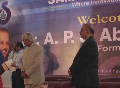 Former President of India, Dr APJ Abdul Kalam Visits Sami Labs