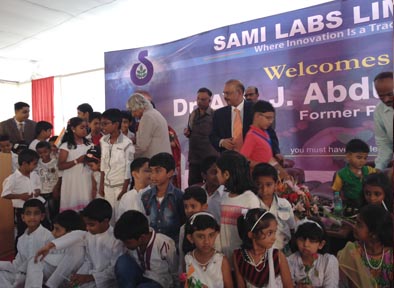 Former President of India, Dr APJ Abdul Kalam Visits Sami Labs