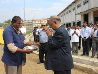 Earth Breaking Ceremony For The Expansion Project of Our Dobaspet factory