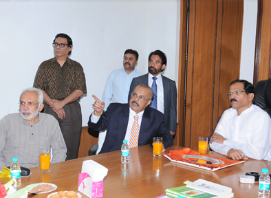 Hon'ble Minister Shri Shripad Yasso Naik, Ministry of Ayush, Govt. of India (Independent Charge) visits our R&D Center and Corporate Office on April 4, 2015