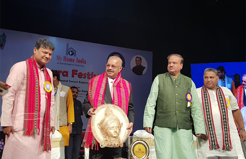 Dr. Muhammed Majeed, Founder & Chairman, Sami-Sabinsa Group was invited as the Guest of Honor at the Tripura Festival. A Cultural and Modern Musical Concert Exploring Glory of Tripura Organized by My Home India, an Eternal Bond of fraternity